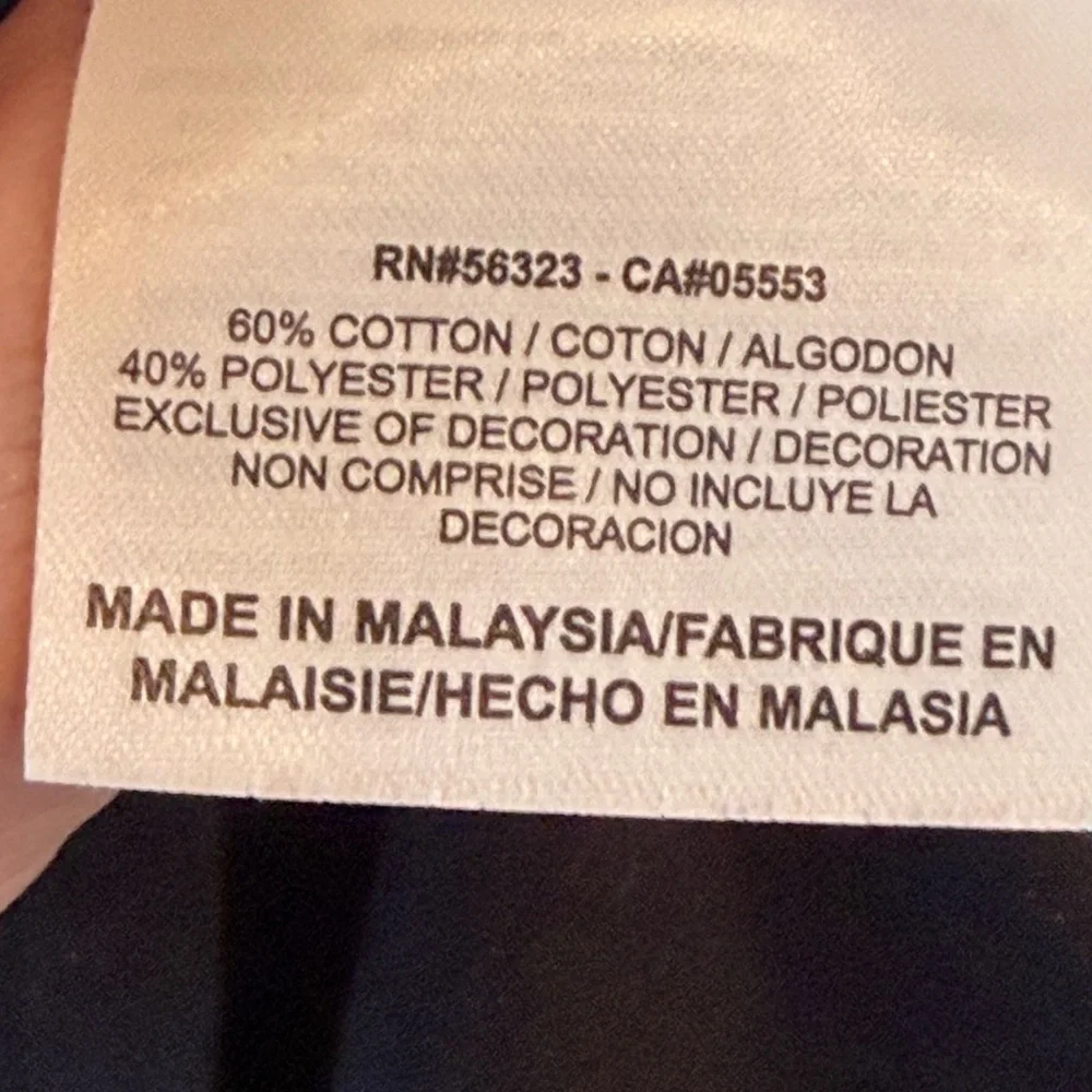 Nike Women's Black V-Neck Dri-FIT Tee - Picture 4 of 6